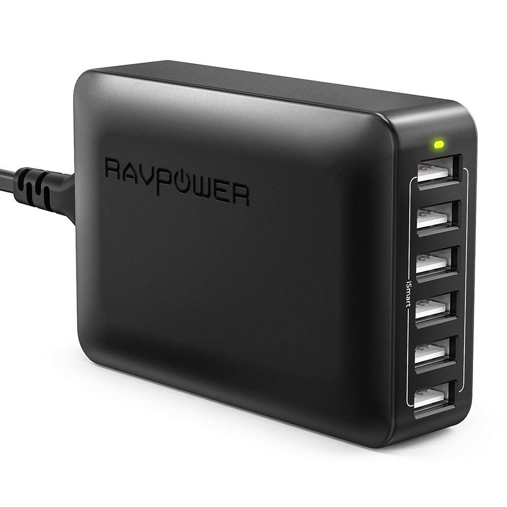 You are currently viewing RAVPower 60W 12A 6-Port USB Charger Review
