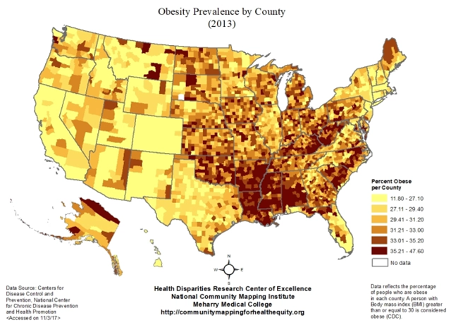 US Obesity By County | Superior Digital News