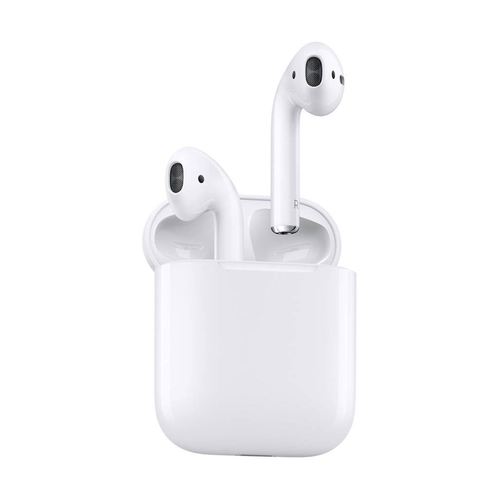 Superior Digital News - Apple AirPods - Bluetooth Truely Wireless Earbuds and Charging Case - White