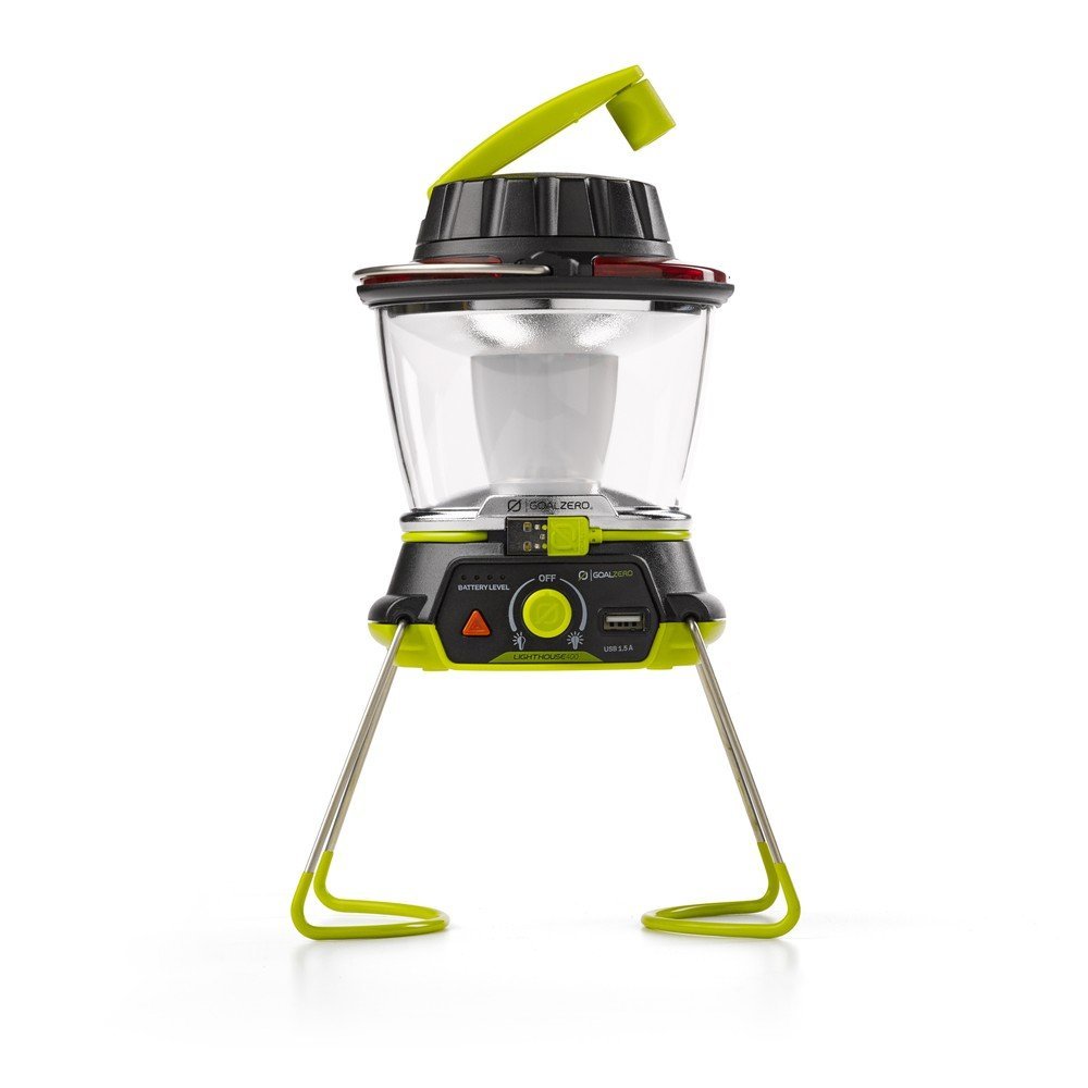 Superior Digital News - Goal Zero Lighthouse 400 Lantern - Emergency Light, Hand Crank, and Charger with Hazard Blinker
