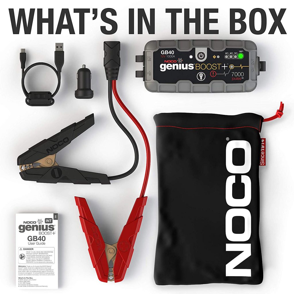 Superior Digital News - NOCO Genius Boost Plus GB40 1,000 Amp 12V UltraSafe Lithium Jump Starter - Travel Kit