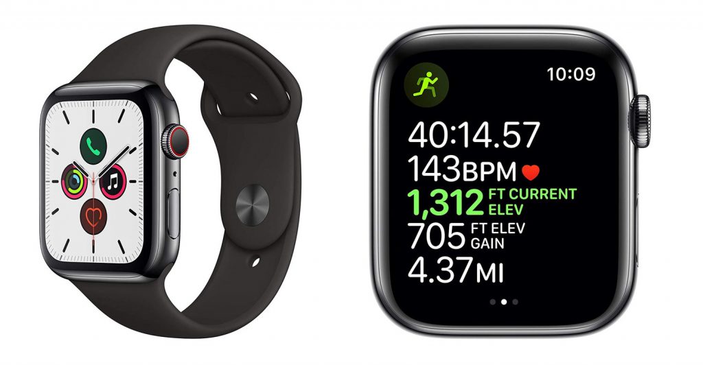Apple Watch Series 5 Advanced GPS & Fitness Tracking