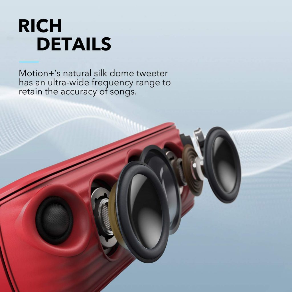 Anker Soundcore Motion+ - Premium Tweeter And Driver Array