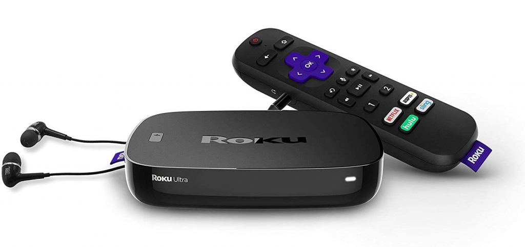 Roku Ultra Streaming Media Player and Remote