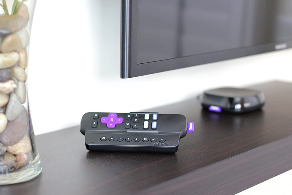 SideClick Universal Remote Attachment - Roku Streaming Media Players