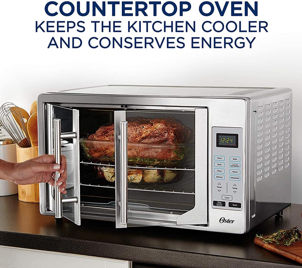 Oster French Door Toaster Oven Energy Savings