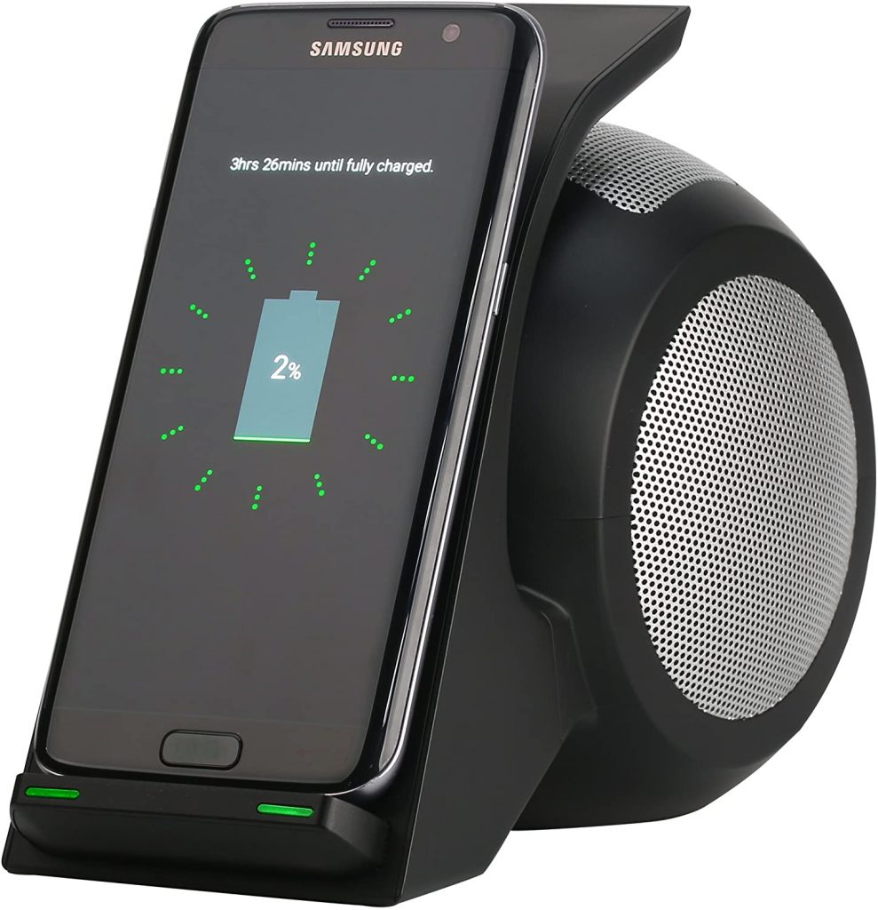 SoarOwl Bluetooth Speaker and Wireless Charging Stand