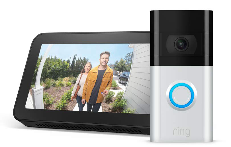 Ring Video Doorbell 3 and Echo Show 5 Bundle
