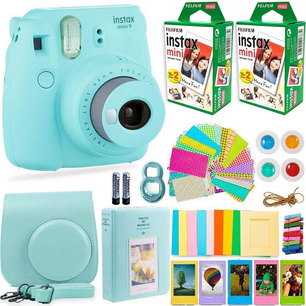 Fujifilm Instax Mini 9 Instant Camera Bundle | Best Gifts Under $100