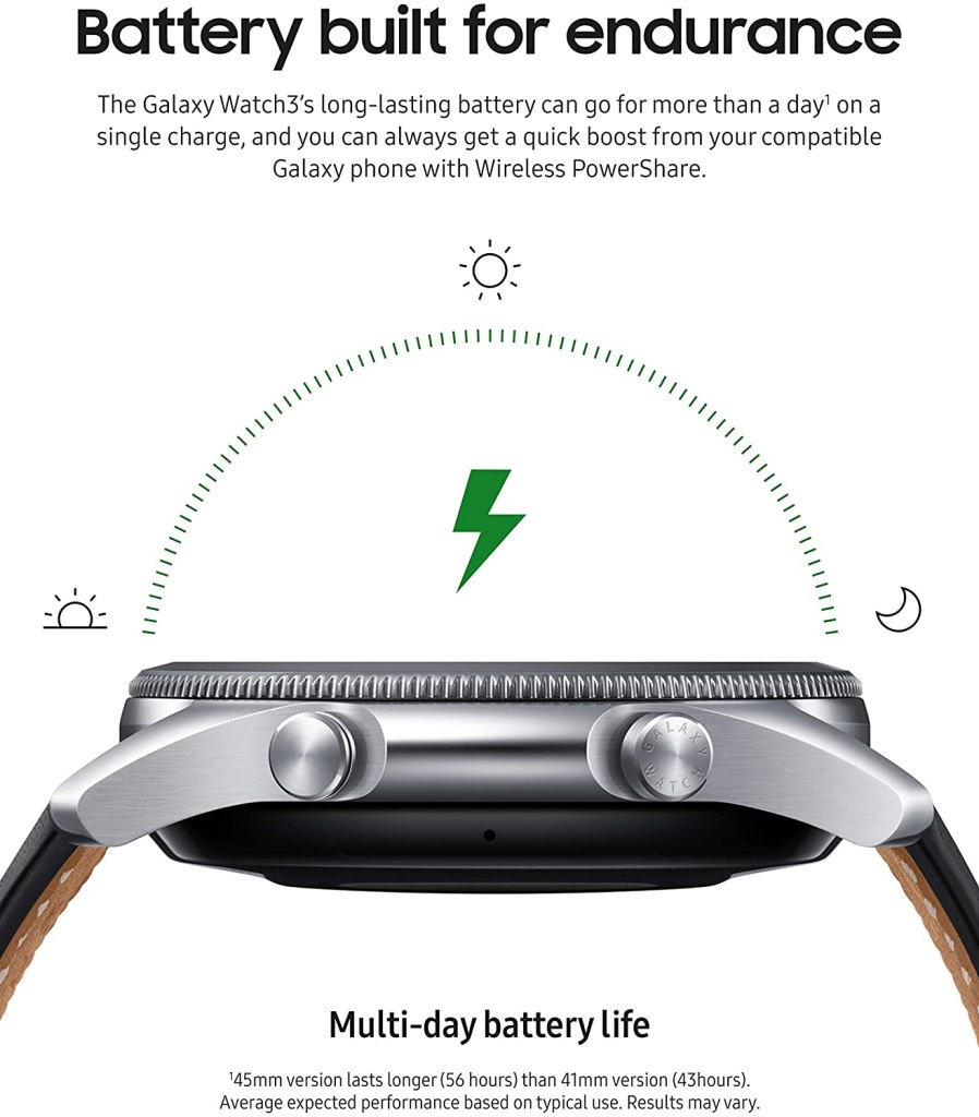 Samsung Galaxy Watch 3 - Battery Life