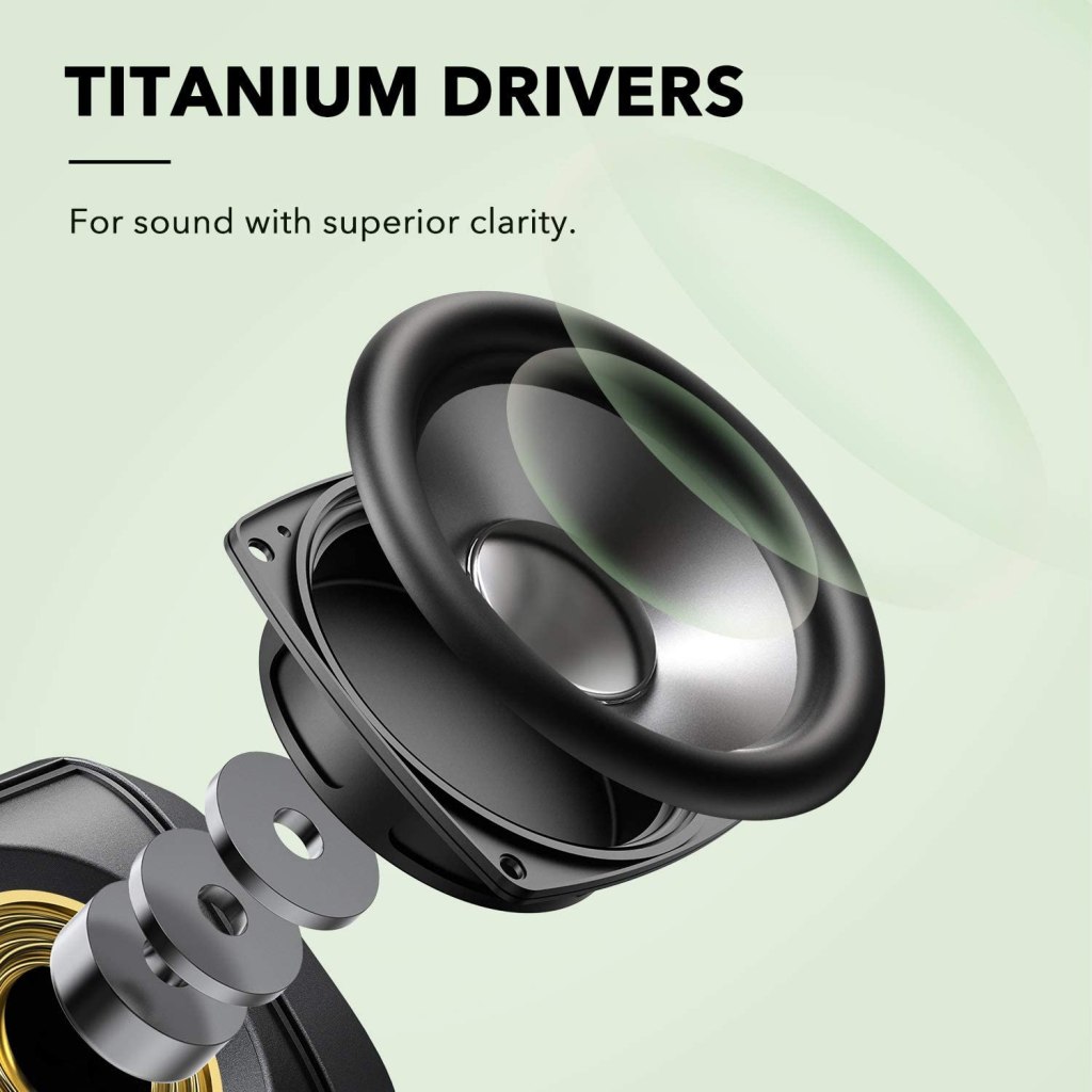 Anker Soundcore Motion Boom Portable Bluetooth Speakers - Titanium Drivers