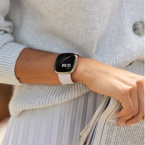 Fitbit Sense Fitness Smartwatch for Women - Custom Fashion