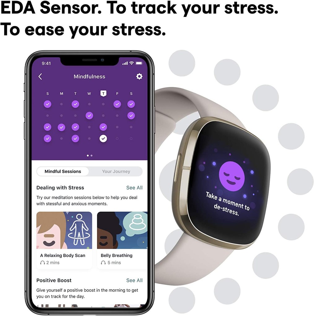 Fitbit Sense - Stress Tracking