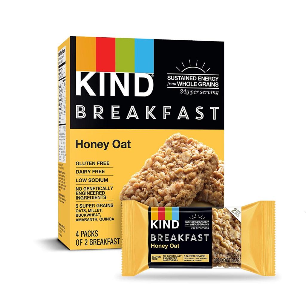 Kind Breakfast Bars - Honey Oat