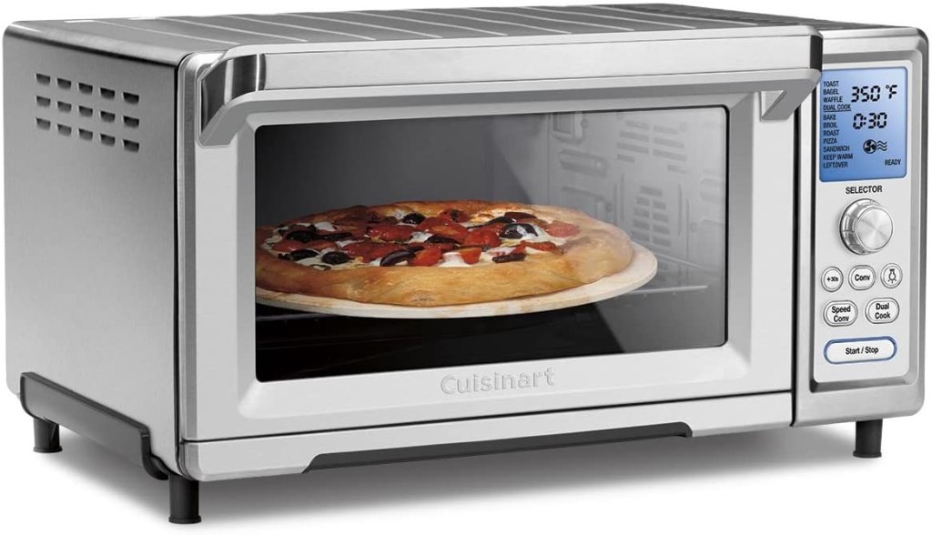 Cuisinart Chef's Convection Toaster Oven PIZZA Cooking Function