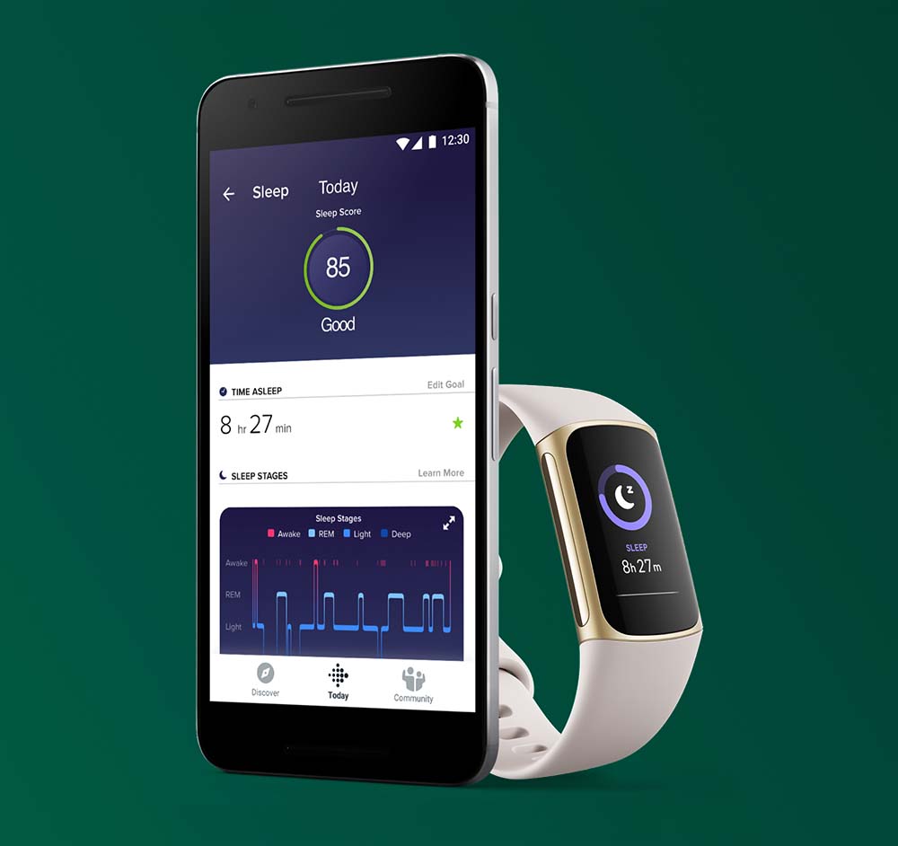 Fitbit Charge 5 - Advanced Sleep Tracking
