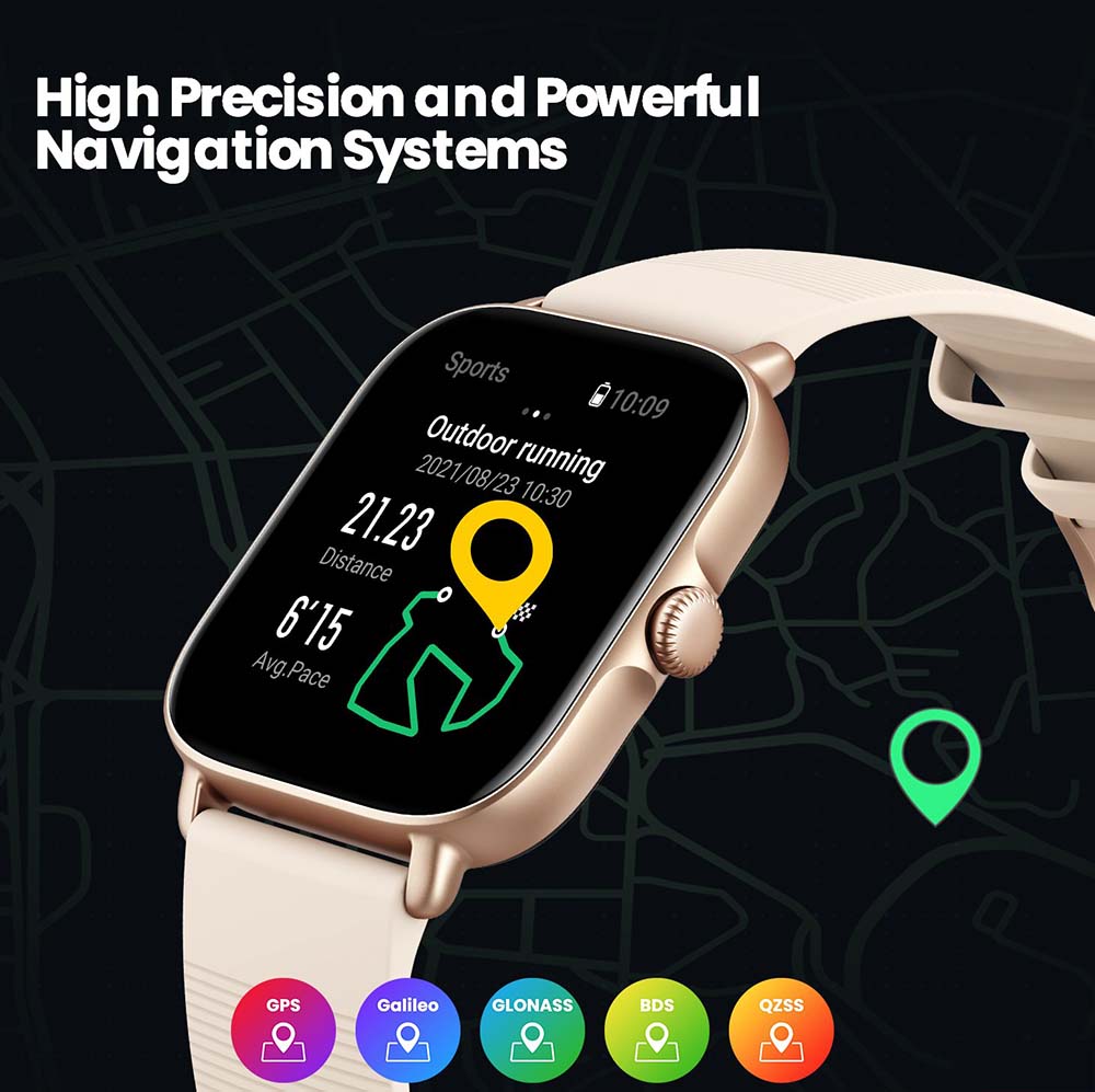 Amazfit GTS 3 - Built-In GPS+GLONASS