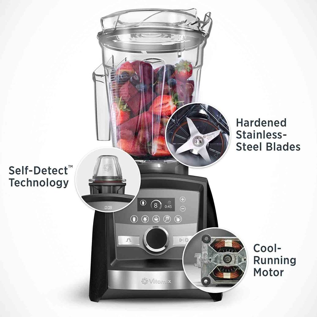 Vitamix A3500 Ascent Series Smart Hybrid Blender