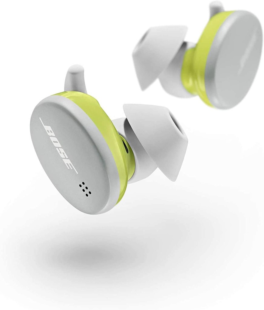 image of the Glacier White Bose Sport Wireless Earbuds