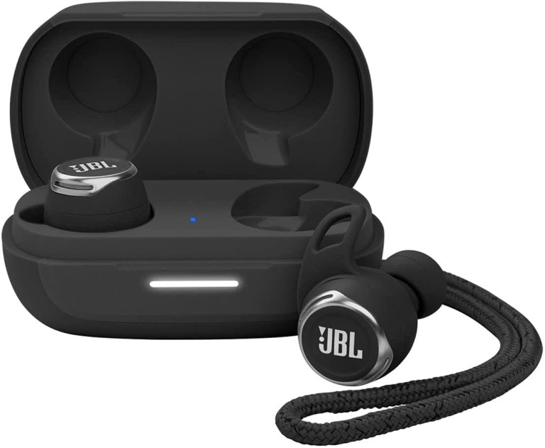 JBL Reflect Flow Pro and Charging Case - Black