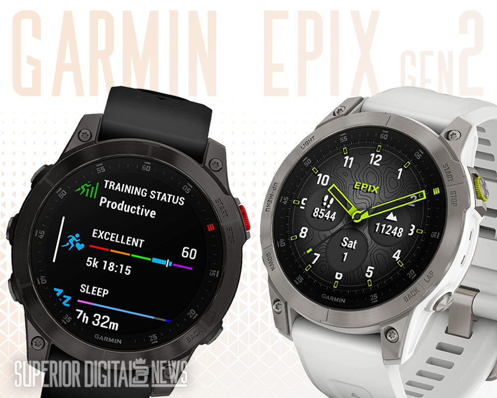 Garmin Epix Gen 2 Premium Active Smartwatch Series