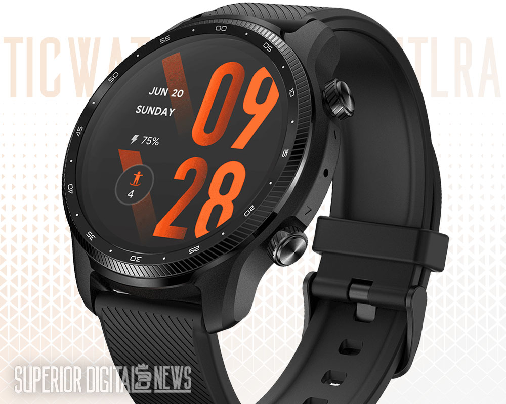 image of the Mobvoi TicWatch Pro 3 Ultra GPS Smartwatch