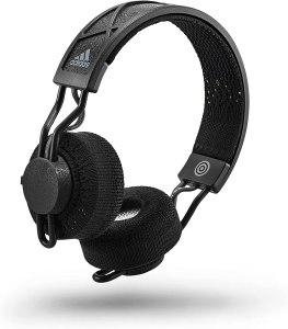sloseup image of the black Adidas RPT-02 SOL On-ear headphones