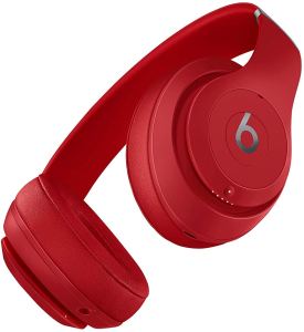 image of the product red beats studio3 over ear headphones